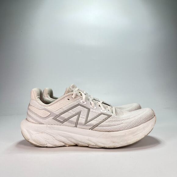 New Balance 1080v13 Fresh Foam X White Grey Athletic Running Shoes Men\'s Size 12 main image 8